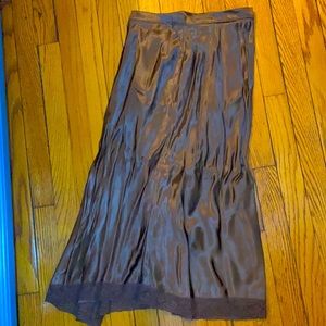 BLUMARINE lingerie style skirt